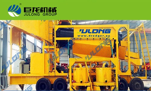 JL100可移動(dòng)淘金車