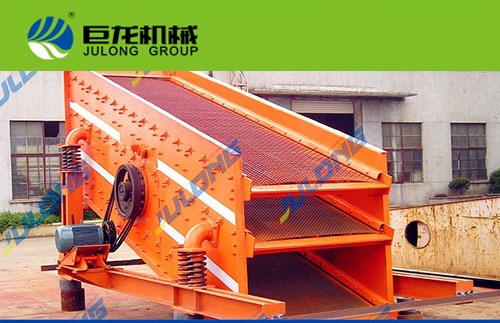 Round vibrating screen